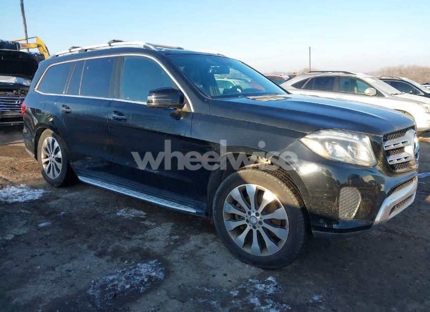 2017 Mercedes-benz Gls 450 4MATIC (VIN 4JGDF6EE3HA781136) main photo