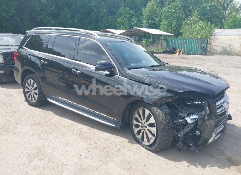 2017 Mercedes-benz Gls 450 4MATIC (VIN 4JGDF6EE3HA813776) main photo