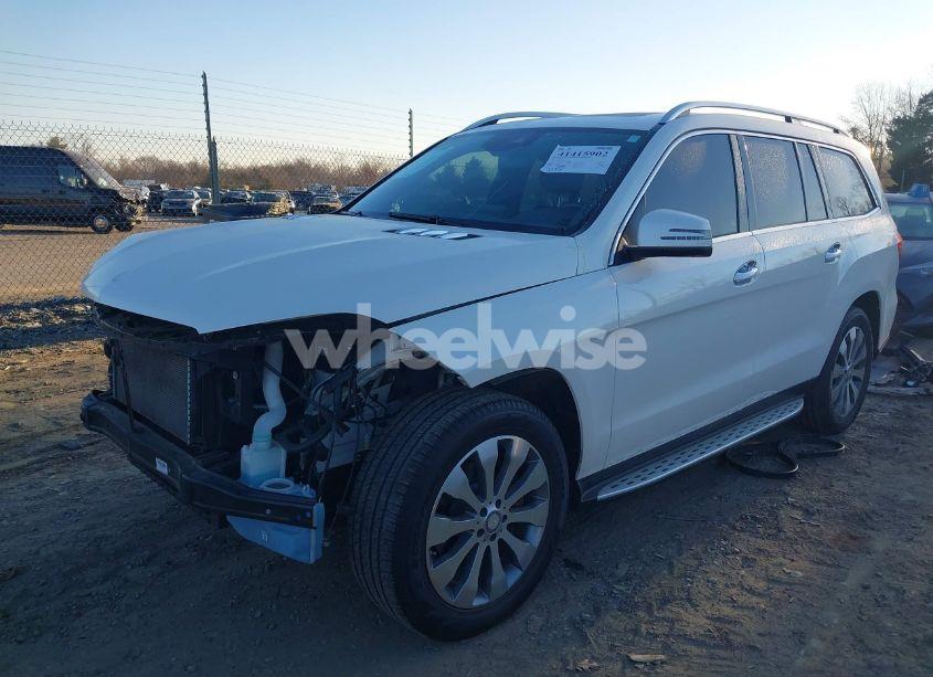 Photo 2 of 2017 Mercedes-benz Gls 450 4MATIC (VIN 4JGDF6EE3HA889577)