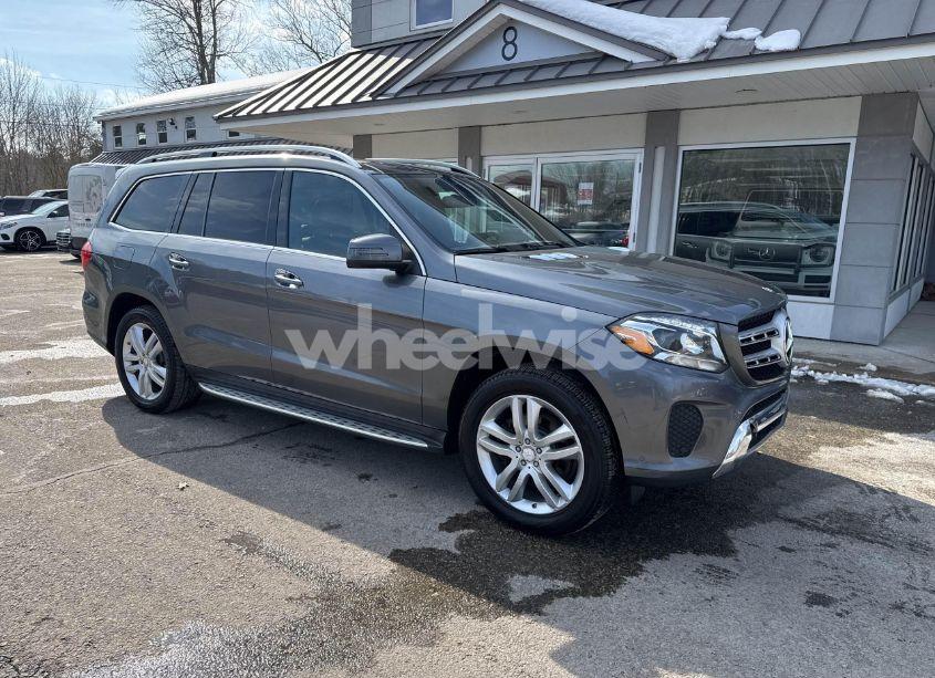2017 Mercedes-benz Gls 450 4MATIC (VIN 4JGDF6EE5HA831700) main photo