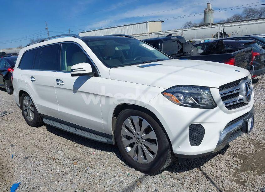 2017 Mercedes-benz Gls 450 4MATIC (VIN 4JGDF6EE6HA989673) main photo