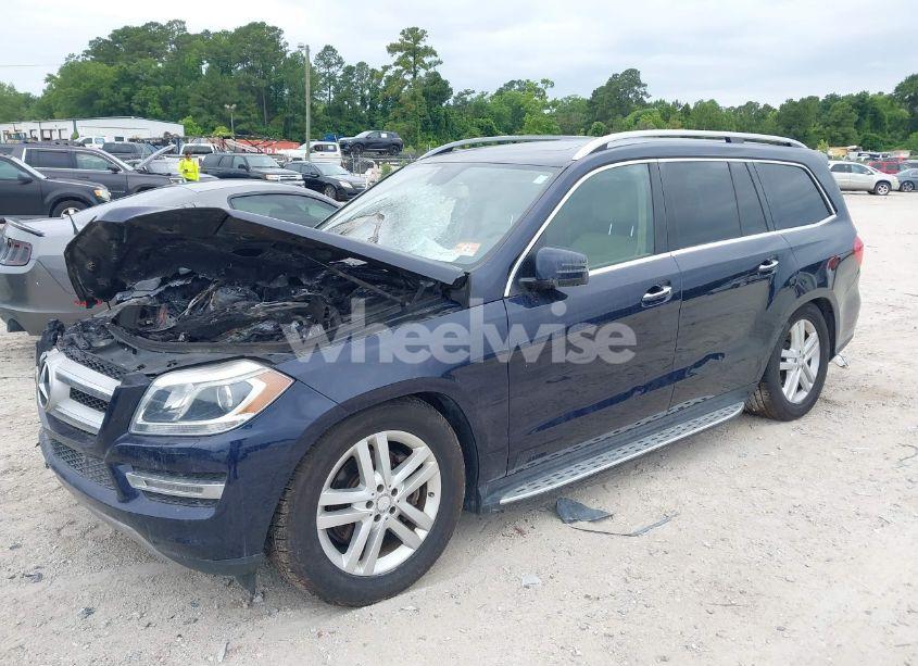 Photo 2 of 2015 Mercedes-benz Gl 450 4MATIC (VIN 4JGDF6EE7FA501747)