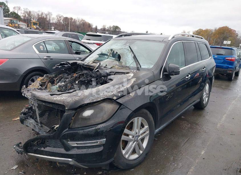 Photo 2 of 2015 Mercedes-benz Gl 450 4MATIC (VIN 4JGDF6EE7FA505376)