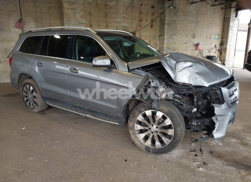 2017 Mercedes-benz Gls 450 4MATIC (VIN 4JGDF6EE7HA773931) main photo