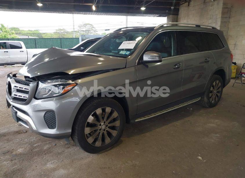 Photo 2 of 2017 Mercedes-benz Gls 450 4MATIC (VIN 4JGDF6EE7HA773931)