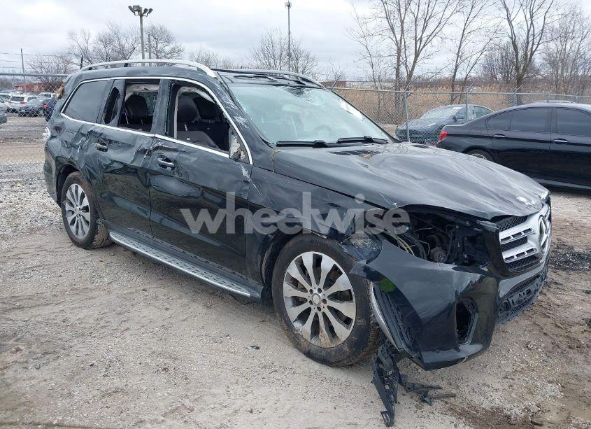2017 Mercedes-benz Gls 450 4MATIC (VIN 4JGDF6EE7HA780376) main photo
