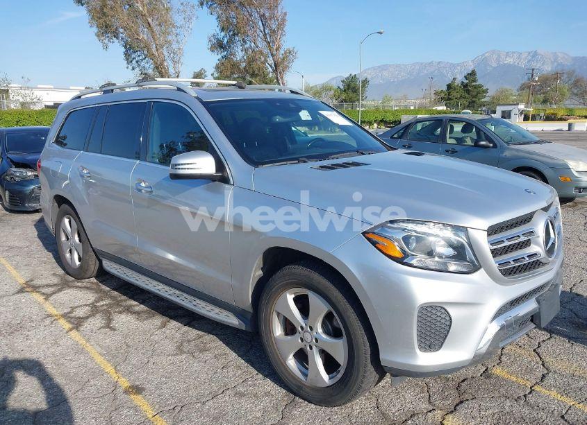 2017 Mercedes-benz Gls 450 4MATIC (VIN 4JGDF6EE7HA821525) main photo
