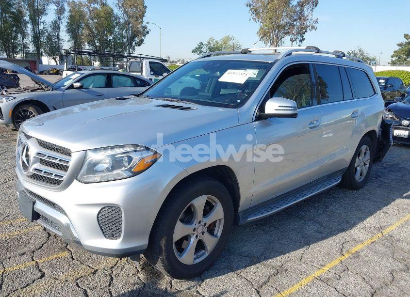 Photo 2 of 2017 Mercedes-benz Gls 450 4MATIC (VIN 4JGDF6EE7HA821525)
