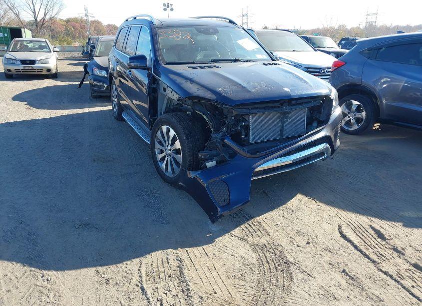 2017 Mercedes-benz Gls 450 4MATIC (VIN 4JGDF6EE8HA769516) main photo
