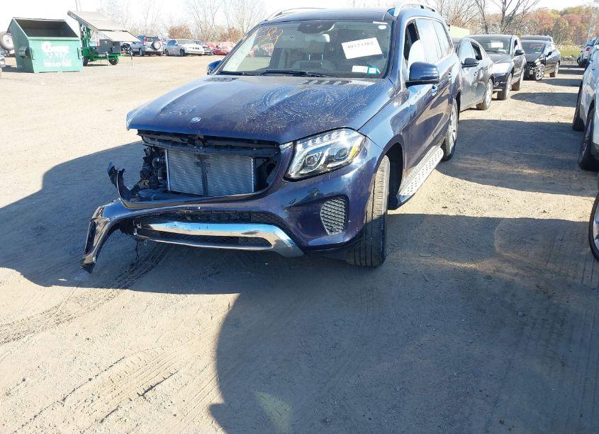 Photo 2 of 2017 Mercedes-benz Gls 450 4MATIC (VIN 4JGDF6EE8HA769516)