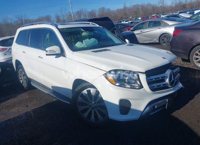 2017 Mercedes-benz Gls 450 4MATIC (VIN 4JGDF6EE8HA827219) main photo