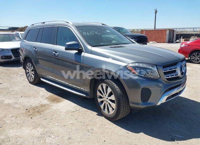 2017 Mercedes-benz Gls 450 4MATIC (VIN 4JGDF6EE9HA829030) main photo
