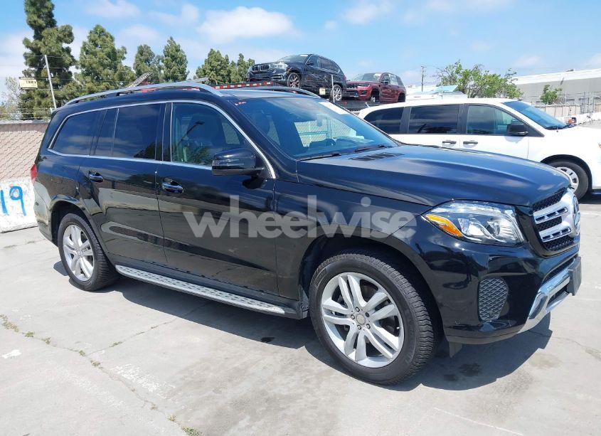 2017 Mercedes-benz Gls 450 4MATIC (VIN 4JGDF6EE9HA873951) main photo