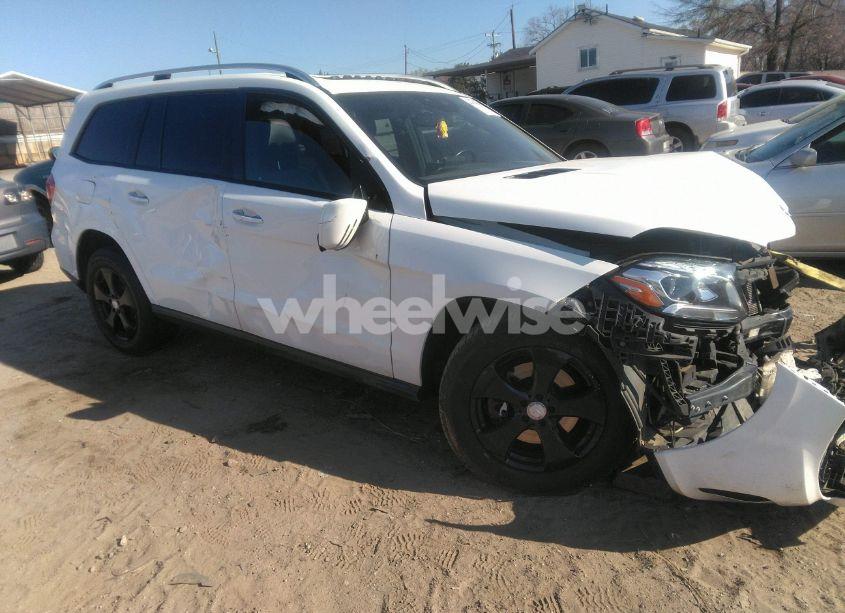 2017 Mercedes-benz Gls 450 4MATIC (VIN 4JGDF6EEXHA850923) main photo