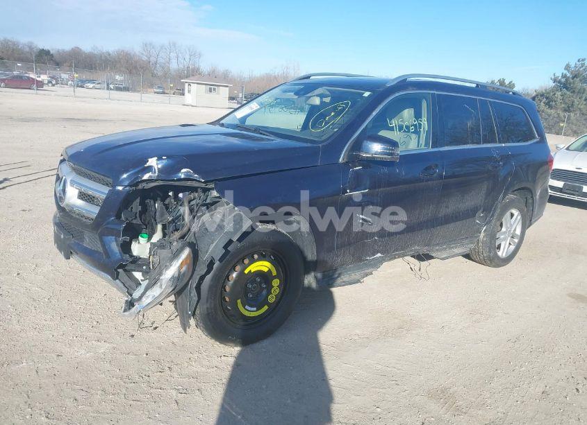 Photo 2 of 2014 Mercedes-benz Gl 450 4MATIC (VIN 4JGDF7CE7EA387160)