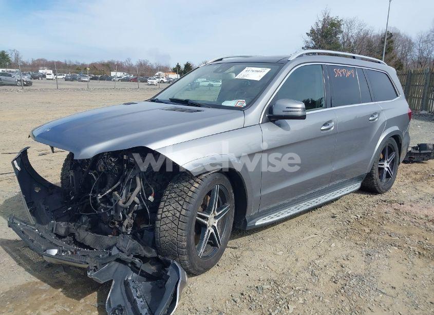 Photo 2 of 2015 Mercedes-benz Gl 550 4MATIC (VIN 4JGDF7DE2FA488946)