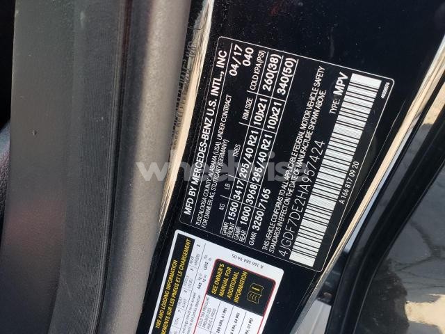 Photo 8 of 2017 MERCEDES-BENZ GLS 550 4MATIC (VIN 4JGDF7DE2HA957424)