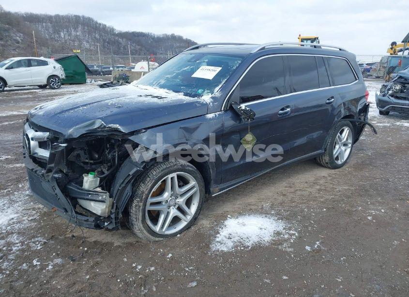 Photo 2 of 2014 Mercedes-benz Gl 550 4MATIC (VIN 4JGDF7DE3EA321574)