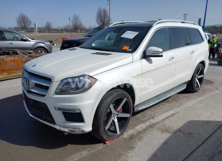 Photo 2 of 2014 Mercedes-benz Gl 550 4MATIC (VIN 4JGDF7DE6EA349028)