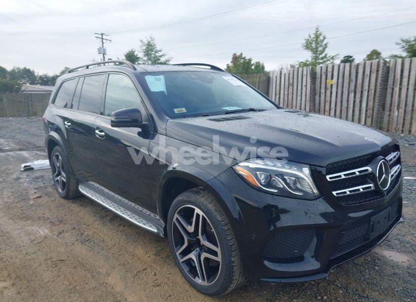 2017 Mercedes-benz Gls 550 4MATIC (VIN 4JGDF7DE6HA986604) main photo