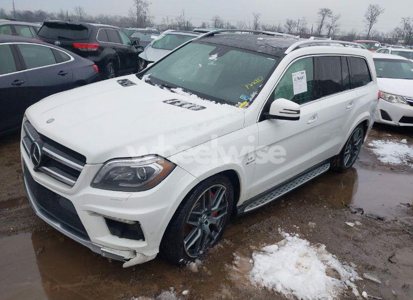 Photo 2 of 2015 Mercedes-benz Gl 63 AMG 4MATIC (VIN 4JGDF7EE3FA594305)