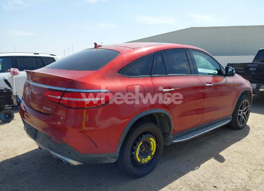 Photo 4 of 2016 Mercedes-benz Gle 450 AMG COUPE 4MATIC (VIN 4JGED6EB1GA014464)