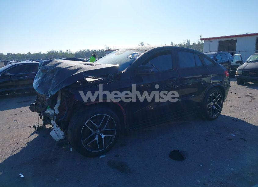 Photo 2 of 2016 Mercedes-benz Gle 450 AMG COUPE 4MATIC (VIN 4JGED6EB1GA041907)