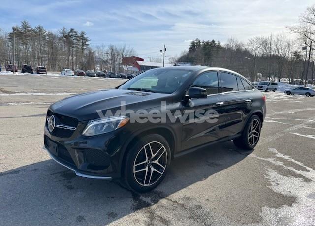 Photo 2 of 2019 Mercedes-benz Gle COUPE 43 AMG (VIN 4JGED6EB1KA133981)