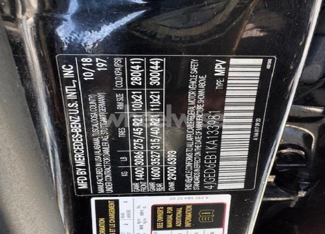 Photo 8 of 2019 Mercedes-benz Gle COUPE 43 AMG (VIN 4JGED6EB1KA133981)