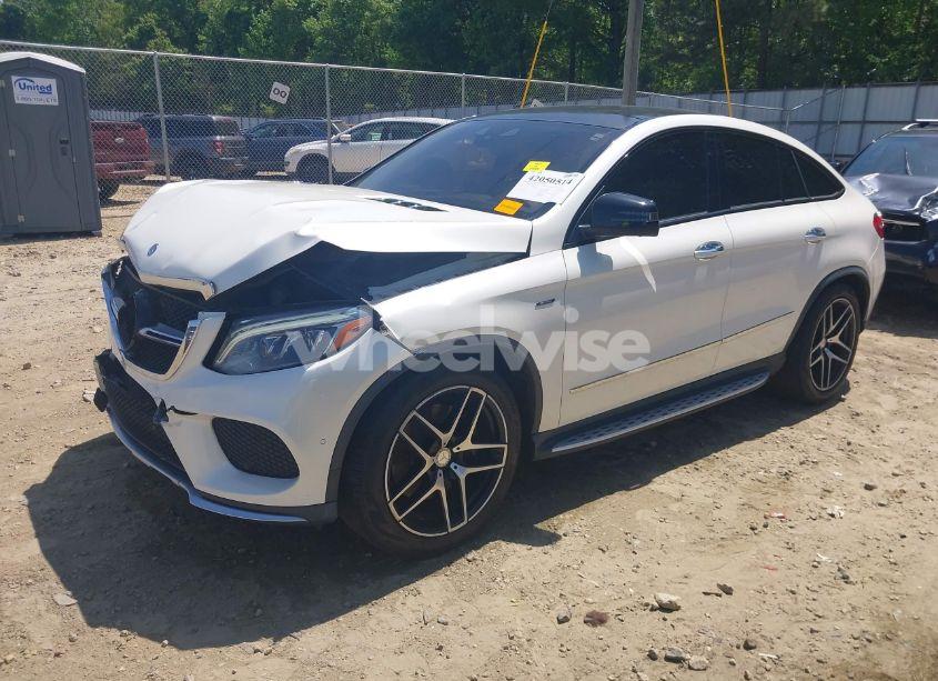 Photo 2 of 2016 Mercedes-benz Gle 450 AMG COUPE 4MATIC (VIN 4JGED6EB3GA018404)