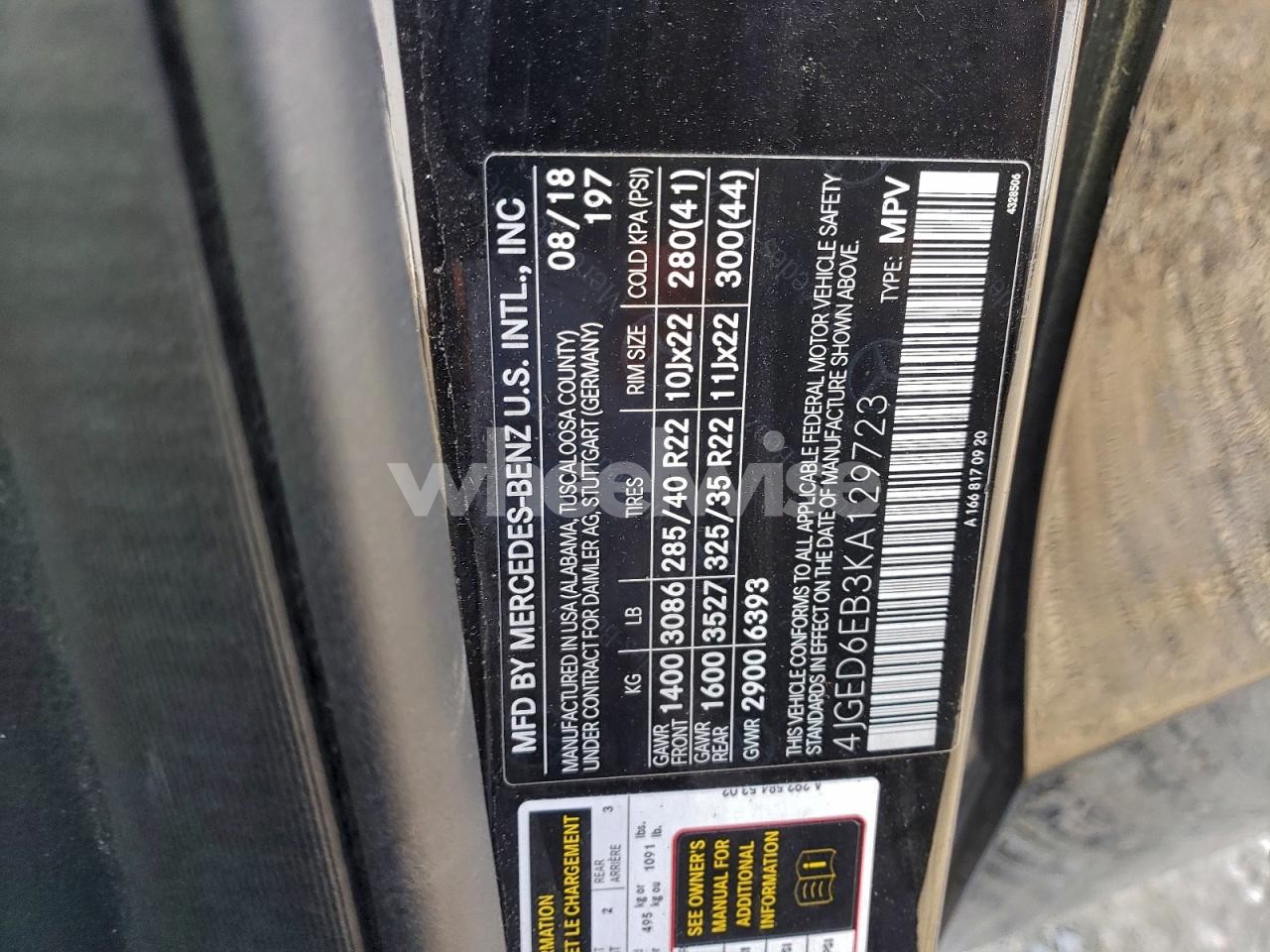 Photo 13 of 2019 MERCEDES-BENZ GLE COUPE 43 AMG (VIN 4JGED6EB3KA129723)