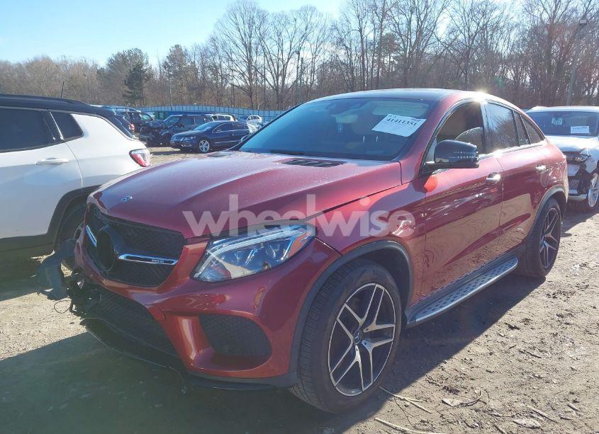 Photo 2 of 2019 Mercedes-benz Amg GLE 43 COUPE 4MATIC (VIN 4JGED6EB6KA154051)