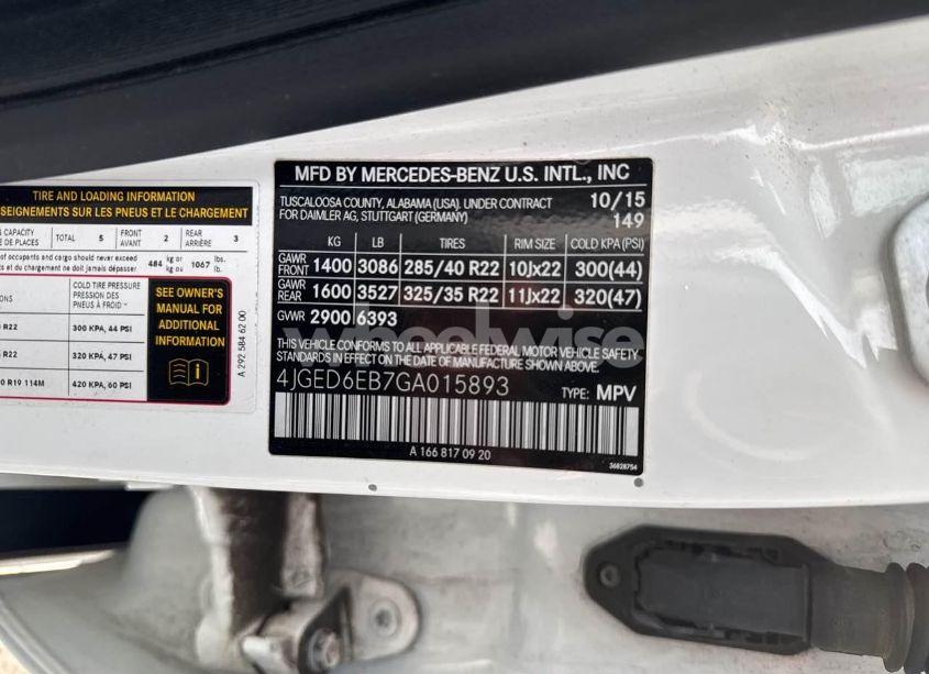 Photo 9 of 2016 Mercedes-benz Gle COUPE 450 4MATIC (VIN 4JGED6EB7GA015893)