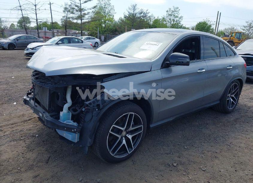 Photo 2 of 2016 Mercedes-benz Gle 450 AMG COUPE 4MATIC (VIN 4JGED6EB8GA038602)