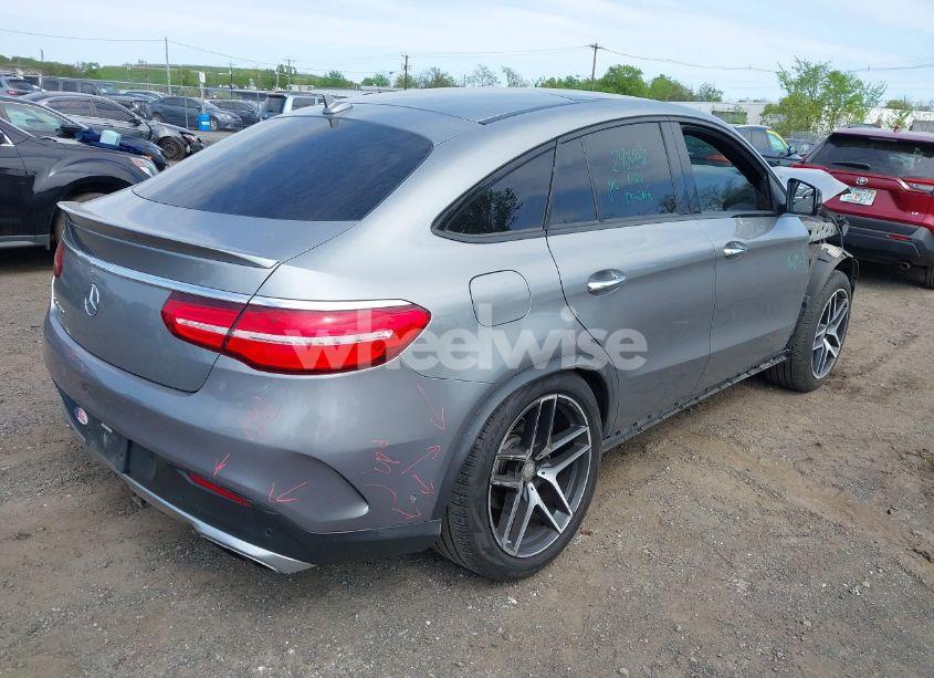 Photo 4 of 2016 Mercedes-benz Gle 450 AMG COUPE 4MATIC (VIN 4JGED6EB8GA038602)