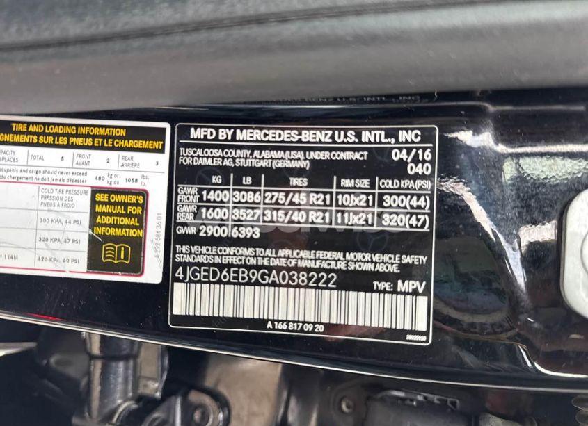 Photo 9 of 2016 Mercedes-benz Gle COUPE 450 4MATIC (VIN 4JGED6EB9GA038222)
