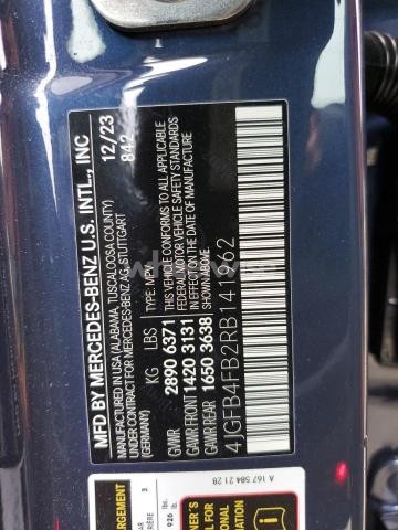 Photo 12 of 2024 MERCEDES-BENZ GLE 350 4MATIC (VIN 4JGFB4FB2RB141962)