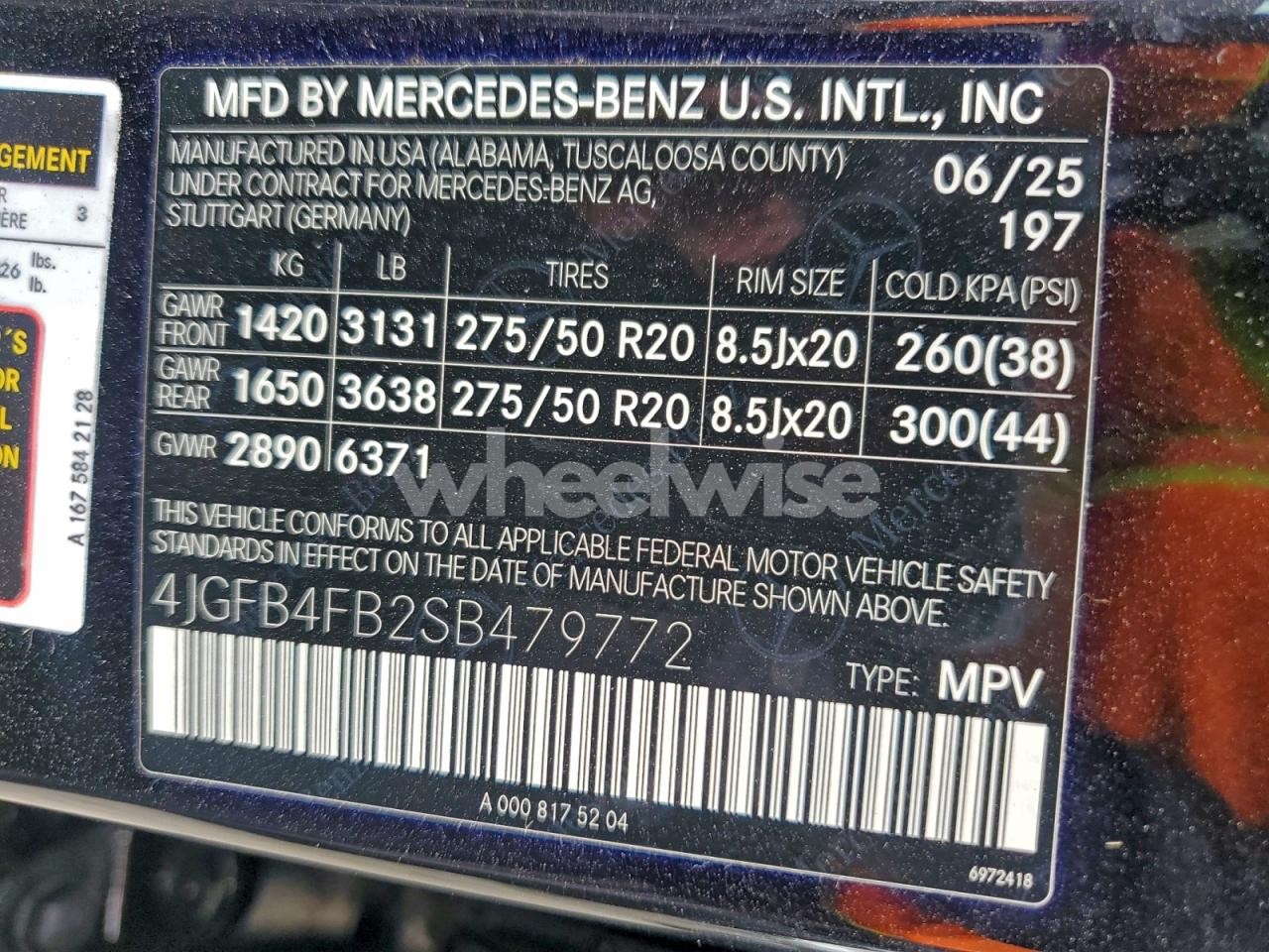 Photo 13 of 2025 MERCEDES-BENZ GLE 350 4MATIC (VIN 4JGFB4FB2SB479772)