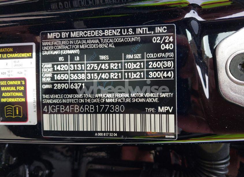 Photo 9 of 2024 Mercedes-benz Gle 350 4MATIC (VIN 4JGFB4FB6RB177380)