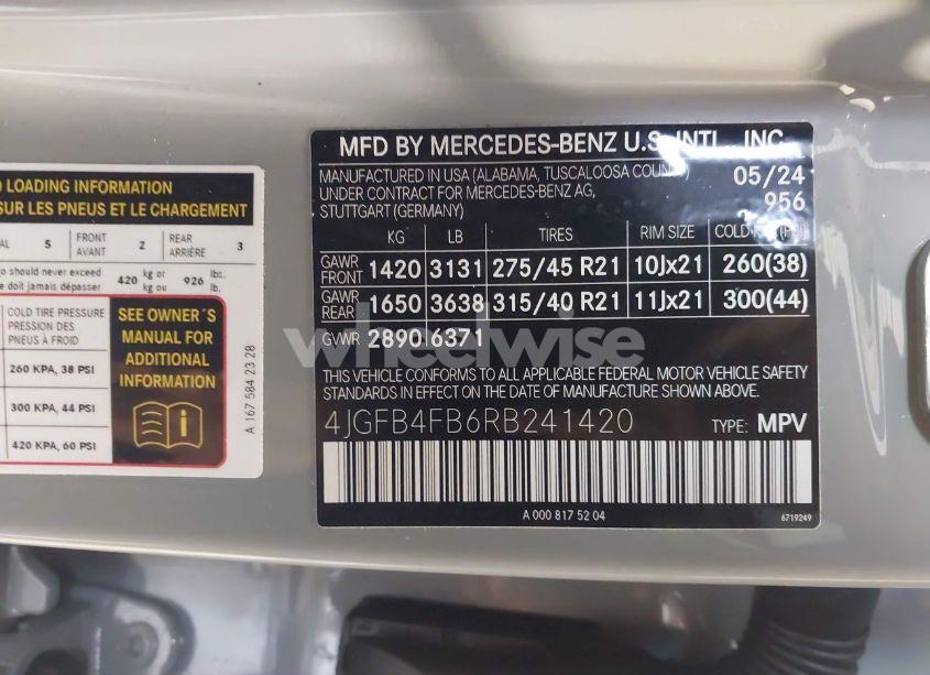 Photo 9 of 2024 Mercedes-benz Gle 350 4MATIC (VIN 4JGFB4FB6RB241420)