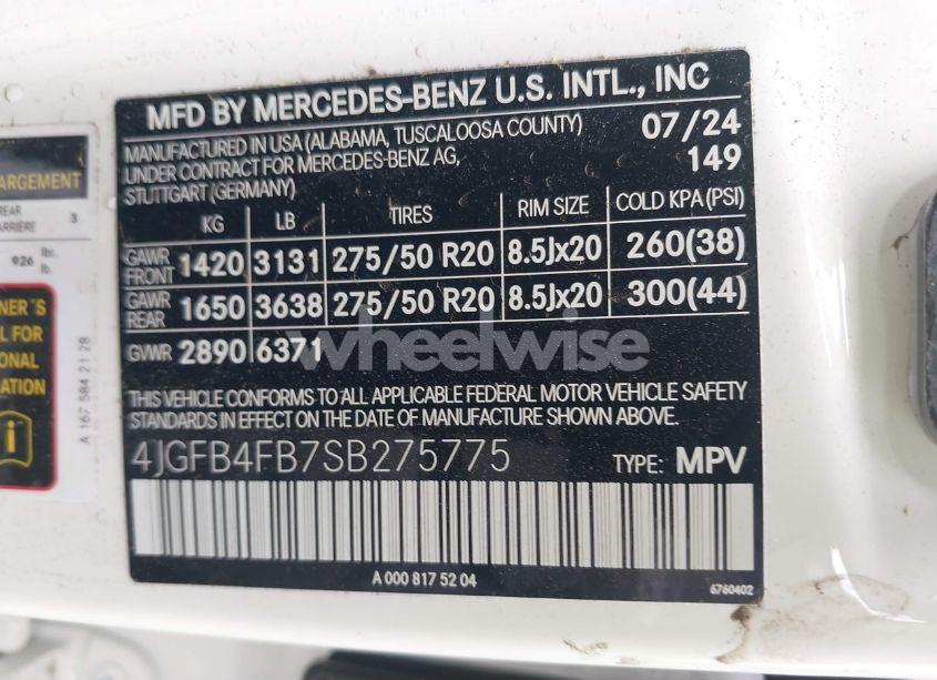 Photo 9 of 2025 Mercedes-benz Gle 350 4MATIC (VIN 4JGFB4FB7SB275775)