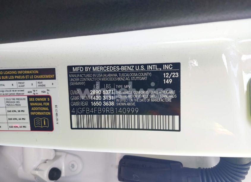 Photo 9 of 2024 Mercedes-benz Gle 350 4MATIC (VIN 4JGFB4FB9RB140999)