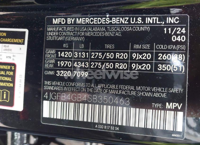 Photo 9 of 2025 Mercedes-benz Gle 450E 4MATIC (VIN 4JGFB4GB4SB350463)