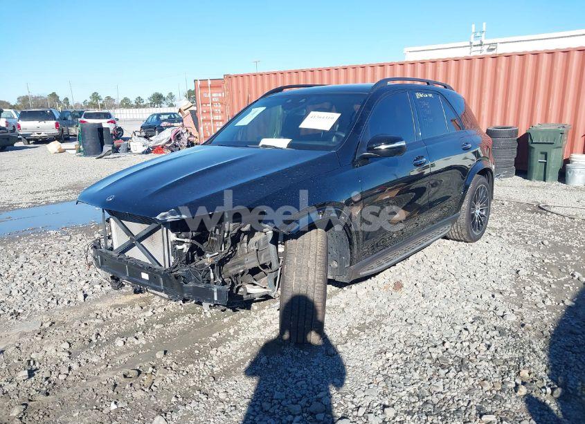 Photo 2 of 2022 Mercedes-benz Gle 350 (VIN 4JGFB4JB3NA734057)