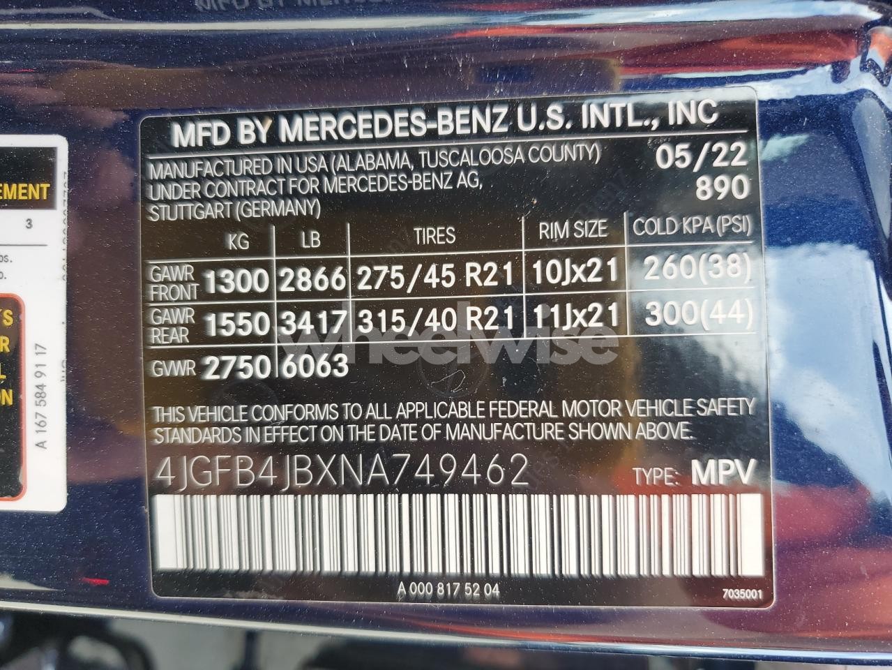 Photo 13 of 2022 MERCEDES-BENZ GLE 350 (VIN 4JGFB4JBXNA749462)