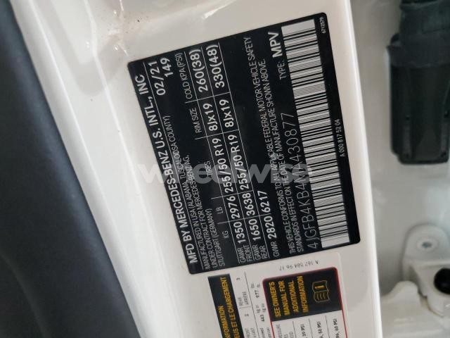 Photo 9 of 2021 MERCEDES-BENZ GLE 350 4MATIC (VIN 4JGFB4KB4MA430877)