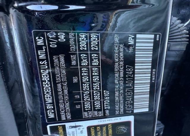 Photo 9 of 2020 Mercedes-benz Gle 350 4MATIC (VIN 4JGFB4KB7LA012487)