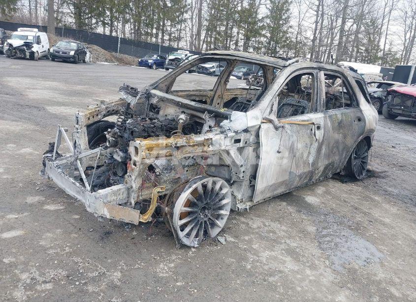 Photo 2 of 2022 Mercedes-benz Gle 350 4MATIC (VIN 4JGFB4KB7NA660544)