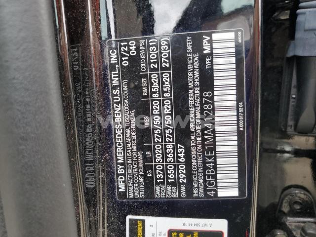 Photo 10 of 2021 MERCEDES-BENZ GLE 350 4MATIC (VIN 4JGFB4KE1MA412878)