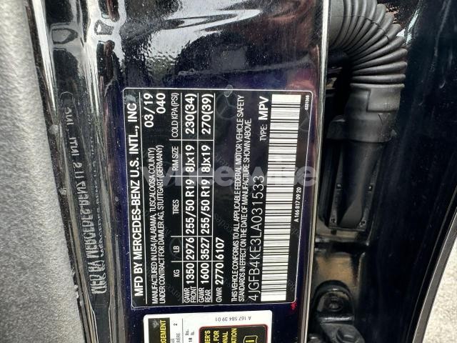 Photo 5 of 2020 MERCEDES-BENZ GLE 350 4MATIC (VIN 4JGFB4KE3LA031533)